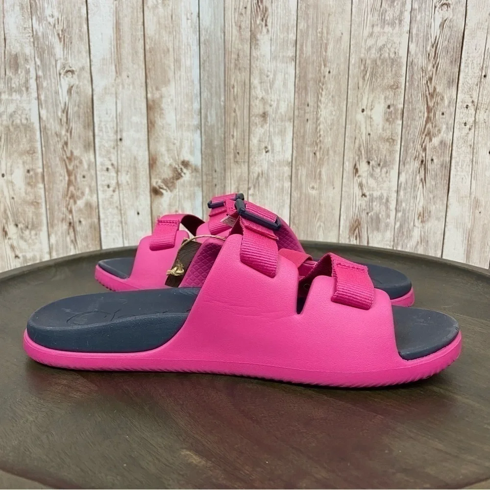 Chaco Chillos Kids Magenta Slide Sandals Size‎ 5